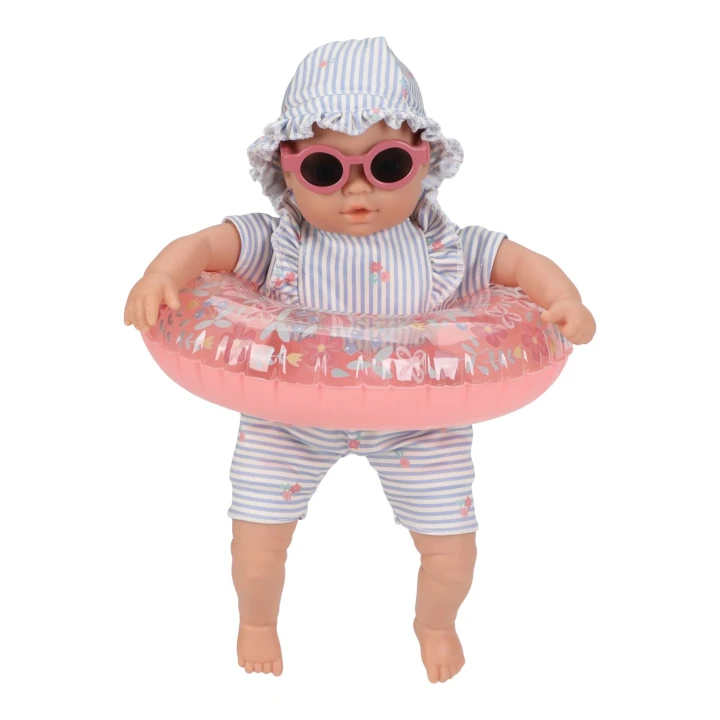 Little Dutch Swimming Doll Mara lalka do kąpieli z różowym kołem
