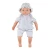 Little Dutch Swimming Doll Mara w pasiastym stroju kąpielowym