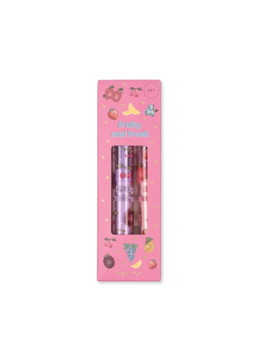 Erasers With Scent Cherry Konges Sløjd – dwie gumki w oryginalnym opakowaniu