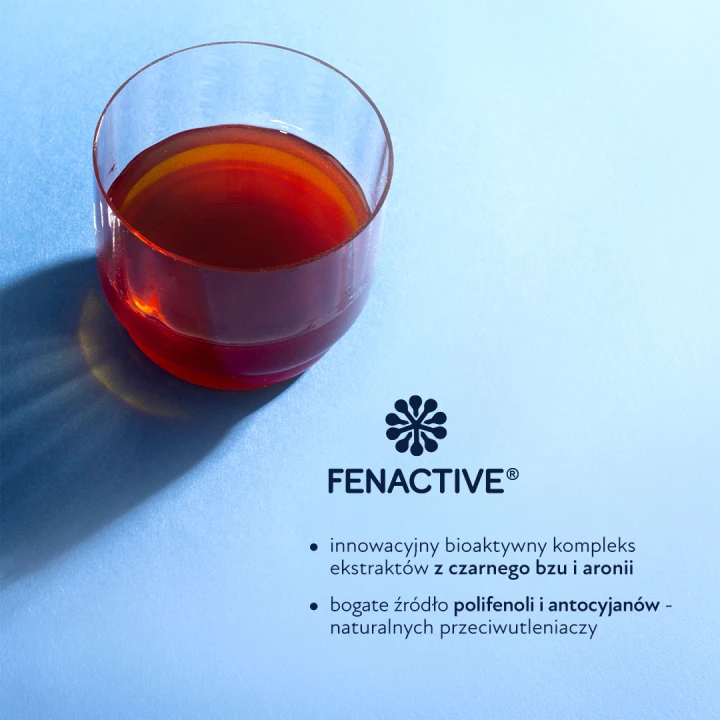 Olini Omega-3 z Fenactive: ekstrakty z czarnego bzu i aronii