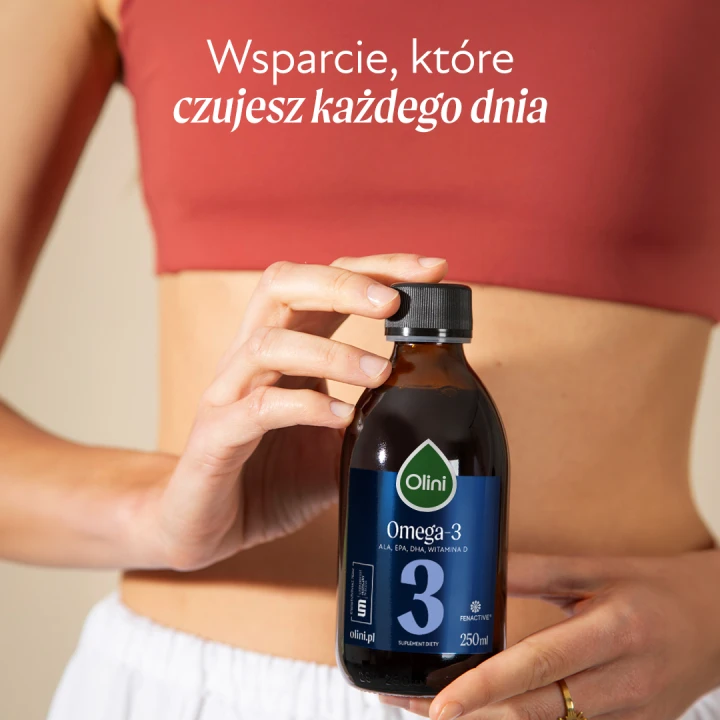 Olini Omega-3 250 ml w płynnej formie