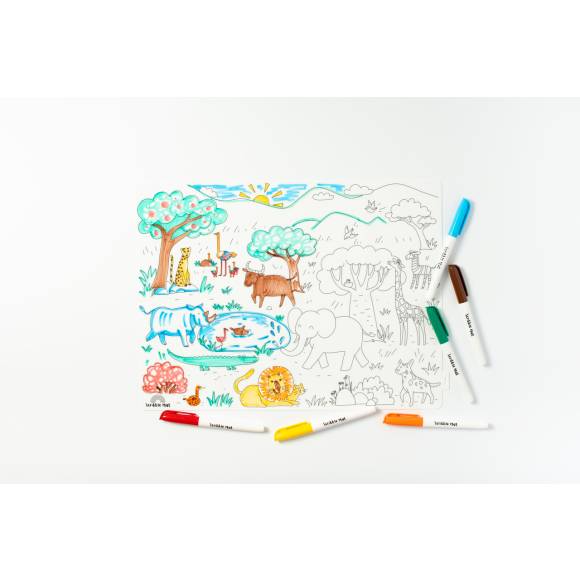 Scribble Mat On the Farm – mata z motywem farmy i zwierząt