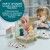 Topbright Happy Dino Twist – gra edukacyjna do nauki cyfr i kolorów, zestaw w opakowaniu producenta