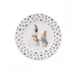 Talerz 20 cm Peter Rabbit Christmas Snow