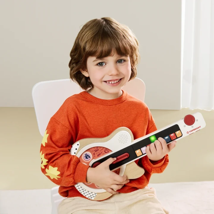 Topbright Music Activity Guitar – zabawka muzyczna podczas zabawy dziecka