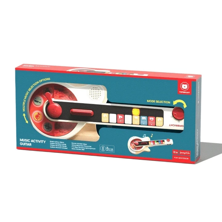 Topbright Music Activity Guitar – gitara interaktywna w oryginalnym opakowaniu