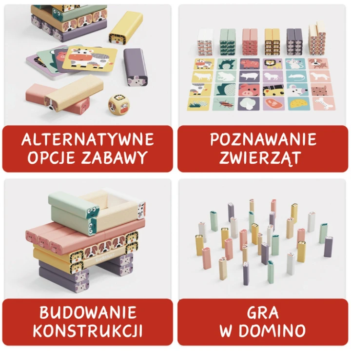 Topbright Jakie to zwierzę – zasady gry zręcznościowej i wyciągania klocków z wieży