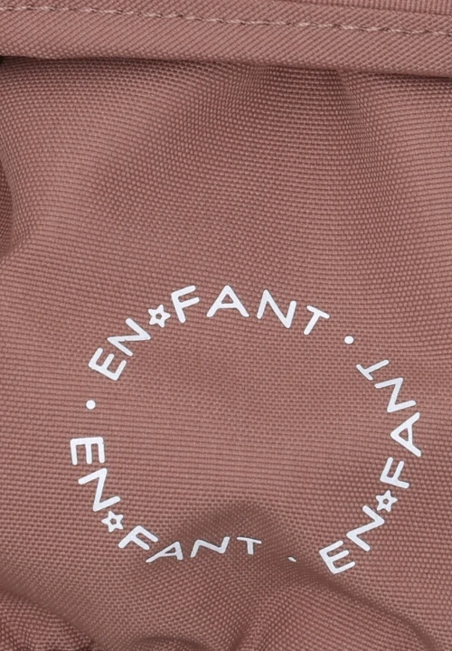 EN FANT Gloves Burlwood – zbliżenie na logo i materiał rękawiczki