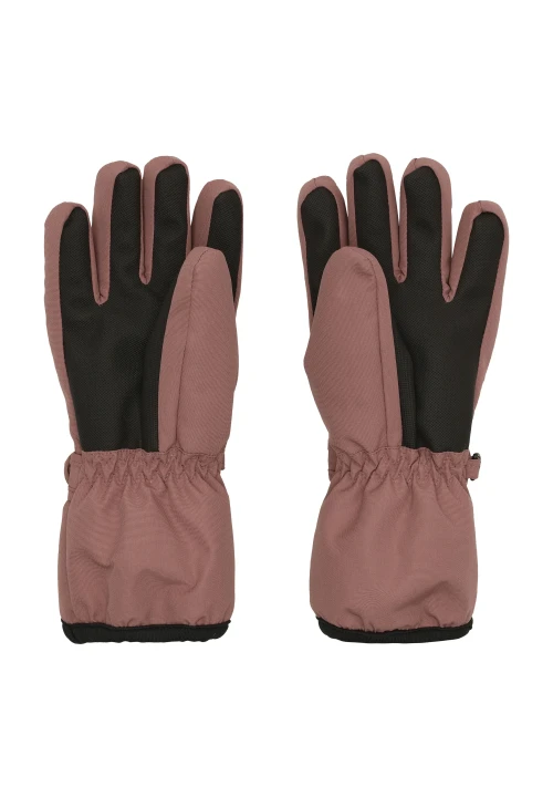 EN FANT Gloves Burlwood – rękawiczki zimowe z ciemnym wykończeniem części chwytnej