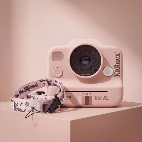 Kidinex KidSnap Pink – aparat z czarno-białymi fotografiami