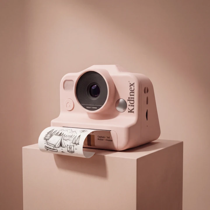 Kidinex KidSnap Pink – aparat drukujący zdjęcie