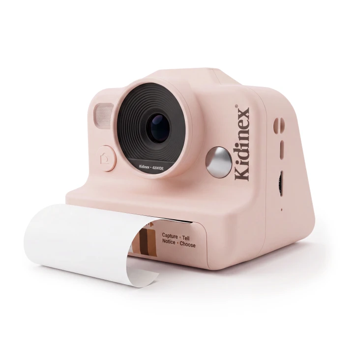 Kidinex KidSnap Pink – aparat z wysuniętym papierem