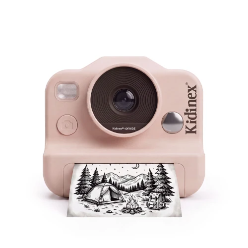 Kidinex KidSnap Pink – różowy aparat z wydrukowanym zdjęciem