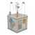 Little Dutch Activity Cube Blue Forest Friends – boczne ścianki kostki
