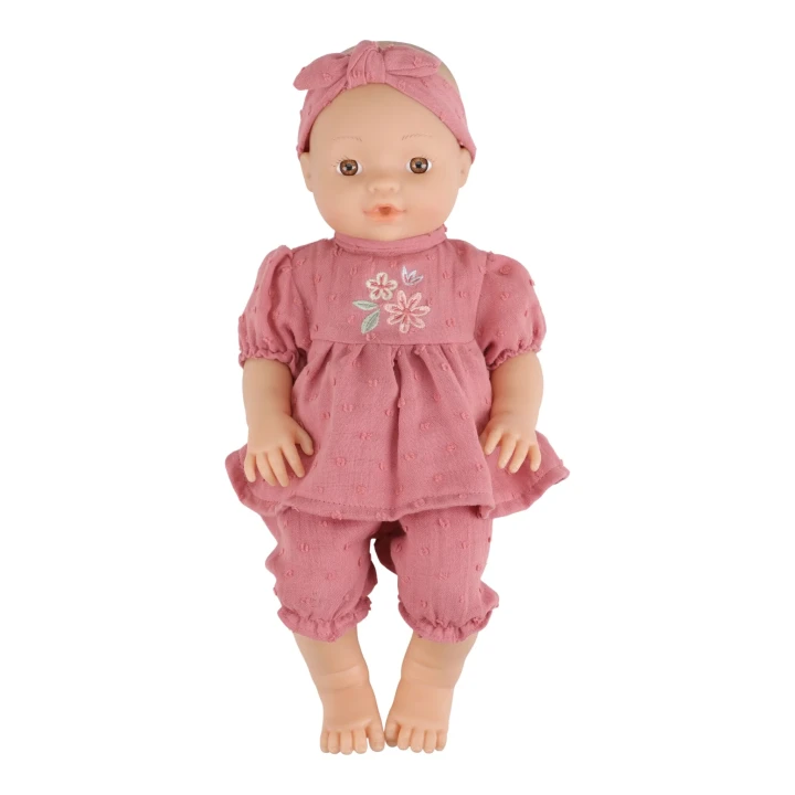 Little Dutch Pee Doll Livia – różowe ubranko i opaska