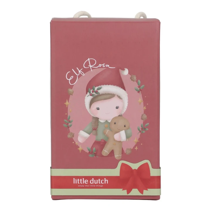 Little Dutch Christmas Doll Rosa – ozdobne opakowanie prezentowe