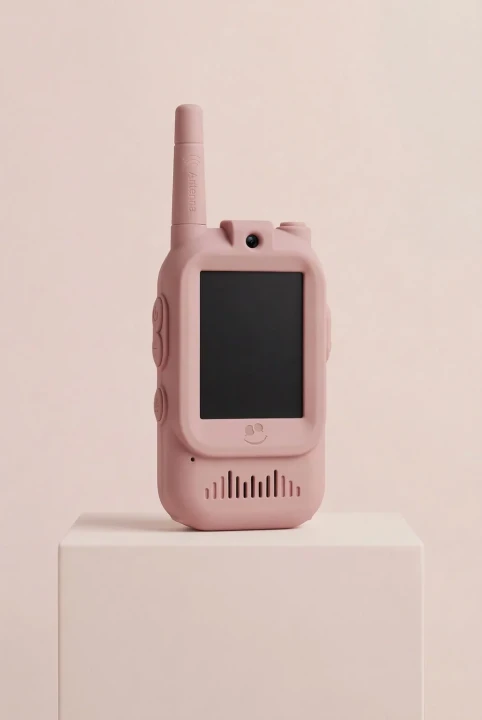 Kidinex KidTooki Pink – różowa krótkofalówka z kamerą