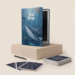 KidBook UnderSea – tablet LCD do rysowania z kartami pracy