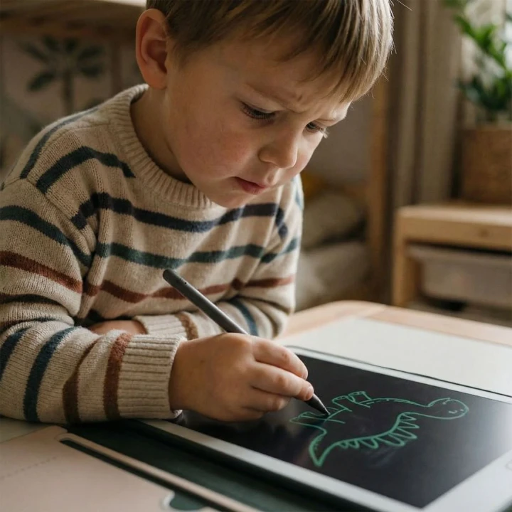 KidBook – rysowanie rysikiem na tablecie LCD