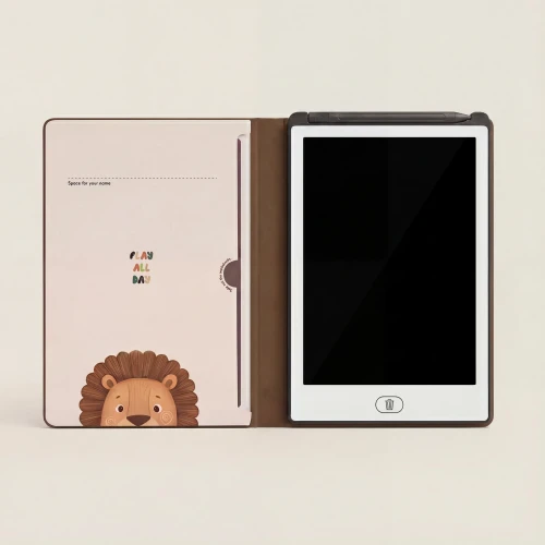Kidinex KidBook Safari – otwarta książeczka z ekranem LCD do rysowania