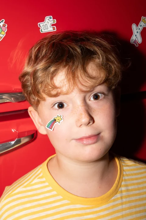 PUQUU Sticker Stories by Titeepex - naklejka tęczy z gwiazdką