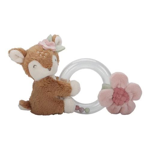 Little Dutch Ring Rattle Pink Fairy Garden – grzechotka z sarenką