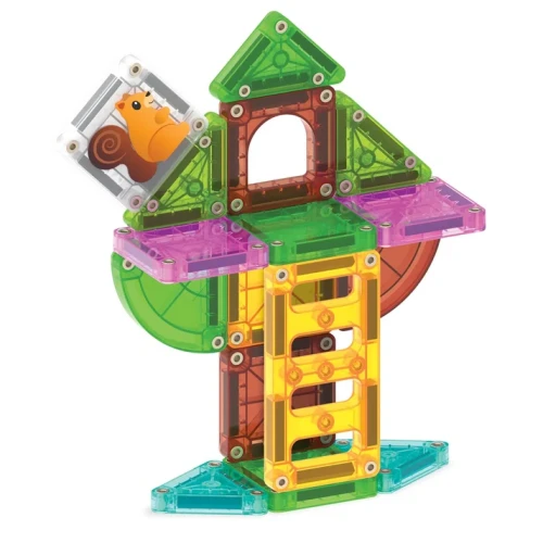 Domek na drzewie z klocków magnetycznych Treehouse Travel