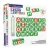 MAGNA-TILES microMAGS LEARN Letters 56 el. – tył opakowania z alfabetem i zawartością zestawu