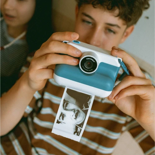 KIDYWOLF K-PRINT Blue – drukowanie zdjęcia podczas fotografowania