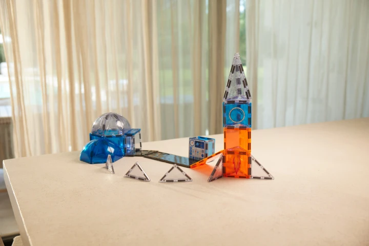CC-1040-5.webpCleverclixx Space Mission Pack rakieta i baza z klocków magnetycznych