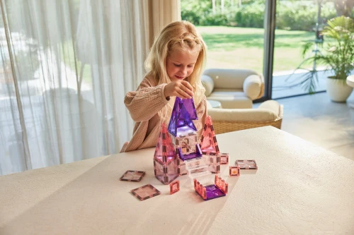 Cleverclixx Princess Palace Pack pałac z klocków magnetycznych