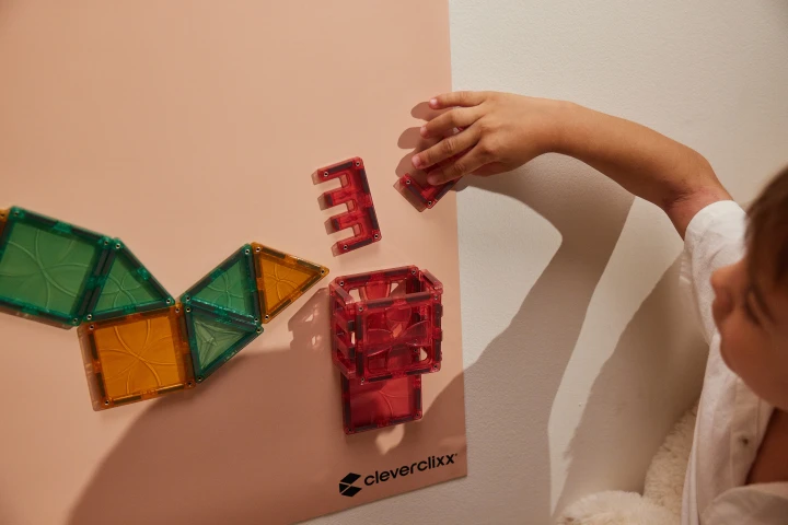 Cleverclixx Magnetic Wall Sticker Soft Nude układanie magnetycznych wzorów