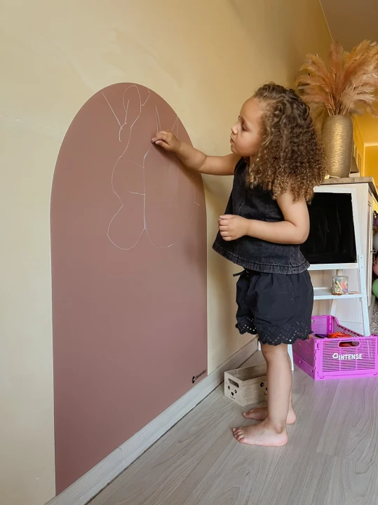 Cleverclixx Magnetic Wall Sticker Mocha Cream rysowanie na powierzchni