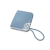 KIDYWOLF KIDYTREASURE Blue zamknięty pamiętnik z paskiem