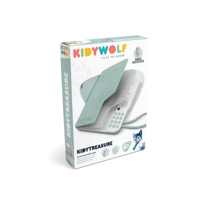 KIDYWOLF KIDYTREASURE Green opakowanie pamiętnika