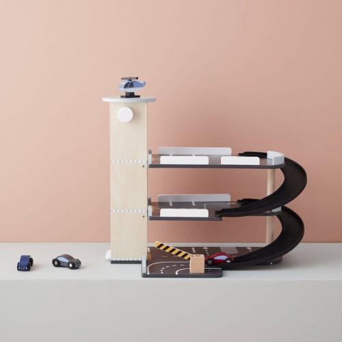 Garaż samochodowy drewniany Kids Concept AIDEN aranżacja