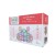 Cleverclixx Geo Pack Pastel 45 elementów – pudełko klocków magnetycznych