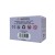 Cleverclixx Race Track Car Pastel Purple – opakowanie samochodu z tyłu