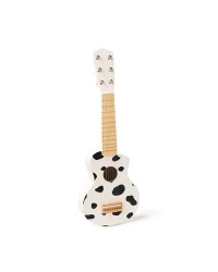 Drewniana gitara zabawkowa black white