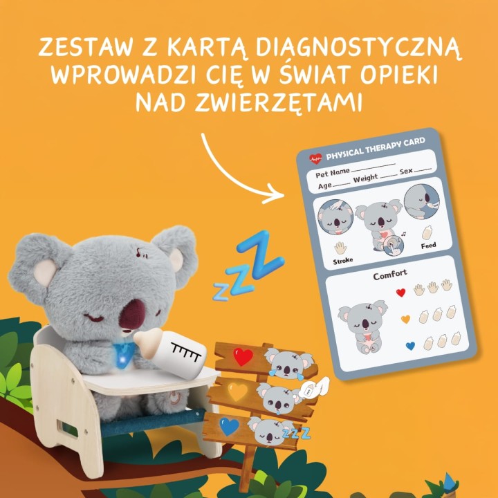 Topbright Baby Koala pluszak interaktywny do odgrywania ról