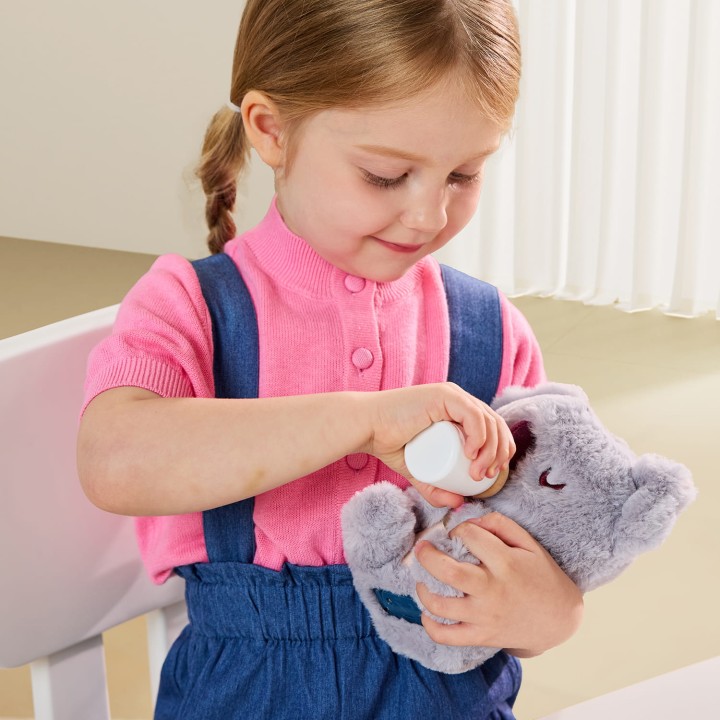 Zabawka interaktywna Baby Koala z butelką i pluszową koalą