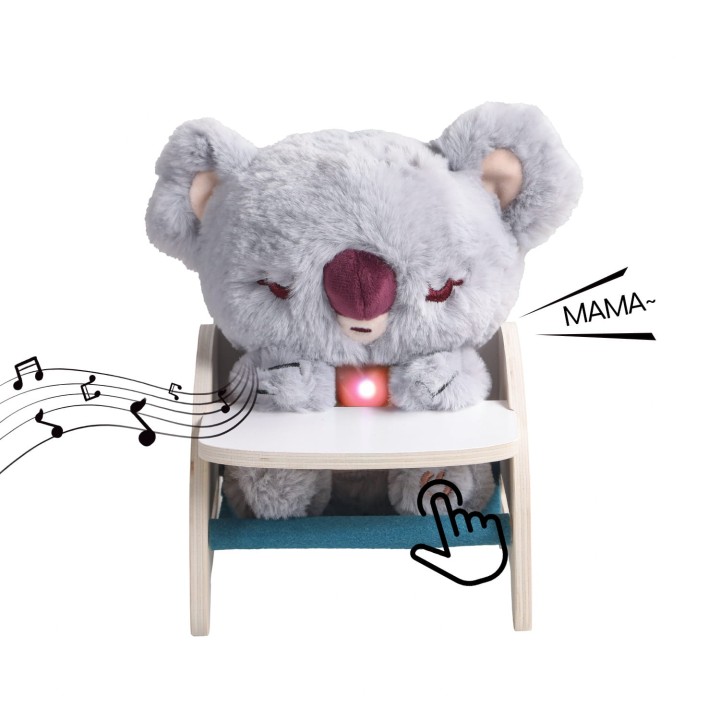 Pluszowa koala interaktywna Baby Koala z butelką i szczotką