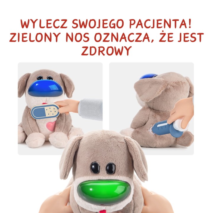 Dr. Dog Topbright zabawka edukacyjna do opieki nad zwierzętami