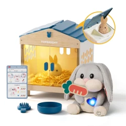 Mummy Bunny - interaktywny królik z domkiem i niespodzianką