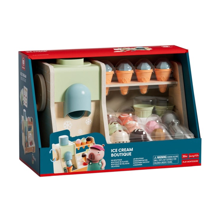 Opakowanie Topbright Ice Cream Boutique zabawkowa lodziarnia dla dzieci