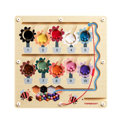 Topbright Busy Bee Maze labirynt magnetyczny z pszczółką dla dzieci 3+