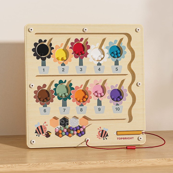 Opakowanie Topbright Busy Bee Maze labirynt magnetyczny dla dzieci