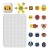 Elementy edukacyjne Busy Board Deluxe Set do nauki kolorów i kształtów