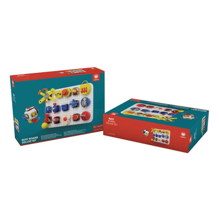Opakowanie Busy Board Deluxe Set tablica manipulacyjna dla dzieci