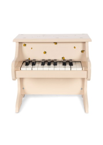 Drewniane pianino dla dzieci Konges Slojd Piano Glossy FSC Lemon